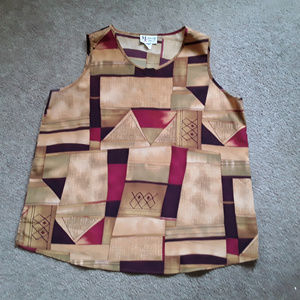 Stylish Multi-Colored Tank Top